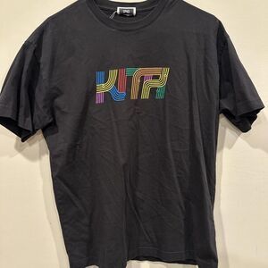 Kith Men's Black and Navy T-shirt